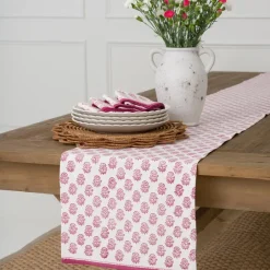 Pomegranate Inc Anika Fuchsia Table Runner^ Table Runners