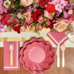 Pomegranate Inc Berry Simply Eco Plates | Set of 8^ Dinnerware