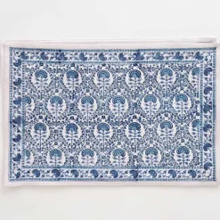 Pomegranate Inc Caroline Blue Placemat | Set of 4^ Printed Placemats