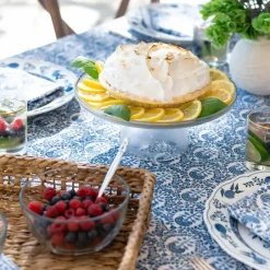 Pomegranate Inc Caroline Blue Tablecloth^ Tablecloths