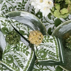 Pomegranate Inc Champagne Bouquet Beaded Napkin Ring | Set of 4^ Napkin Rings