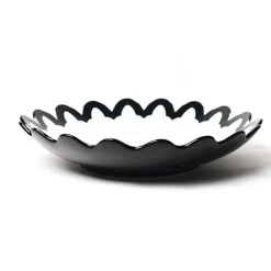Pomegranate Inc Coton Colors Arabesque Scalloped Pasta Bowl^ Dinnerware