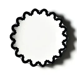 Pomegranate Inc Coton Colors Arabesque Scalloped Pasta Bowl^ Dinnerware