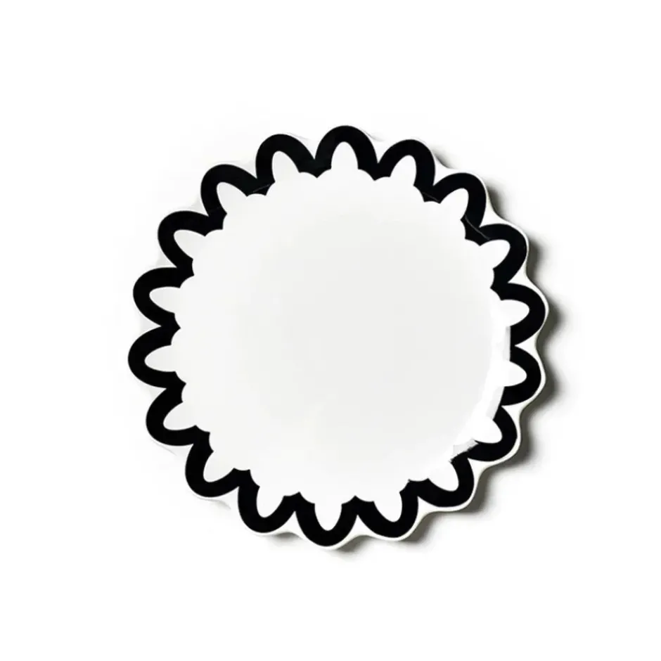 Pomegranate Inc Coton Colors Arabesque Scalloped Plate^ Dinnerware