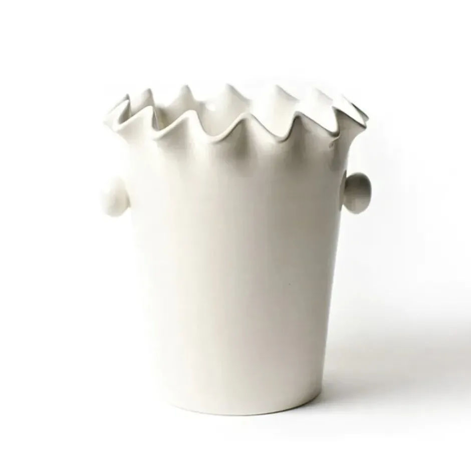 Pomegranate Inc Coton Colors Signature Ruffle Ice Bucket^ Serveware