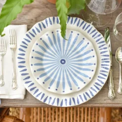 Pomegranate Inc Coton Colors Wedgewood Plate^ Dinnerware