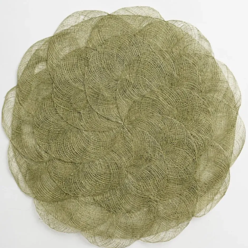 Pomegranate Inc Fern Woven Cloud Placemat | Set of 4^ Woven Placemats