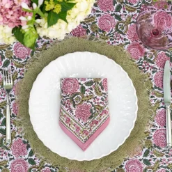 Pomegranate Inc Fern Woven Cloud Placemat | Set of 4^ Woven Placemats