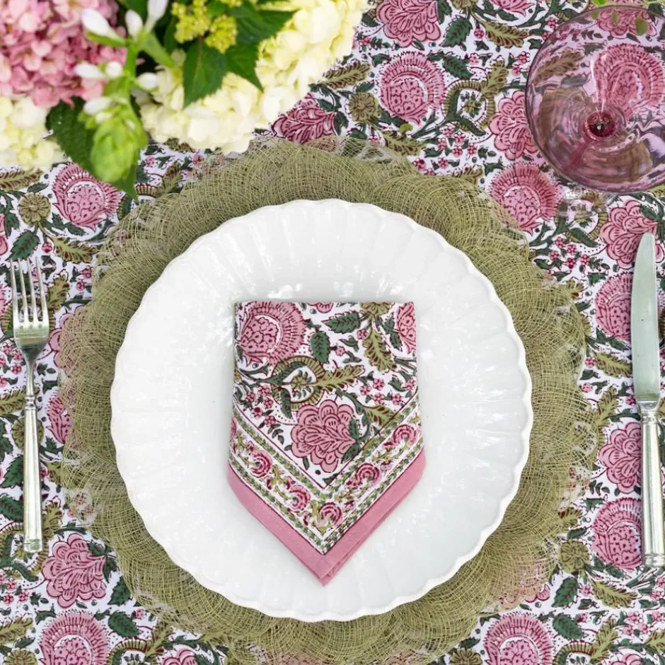 Pomegranate Inc Fern Woven Cloud Placemat | Set of 4^ Woven Placemats