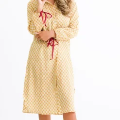 Pomegranate Inc Golden Buti Shifty Shirtdress^ Everyday Dresses