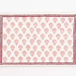 Pomegranate Inc India Hicks Home Carnation Blush Placemat | Set of 4^ Printed Placemats