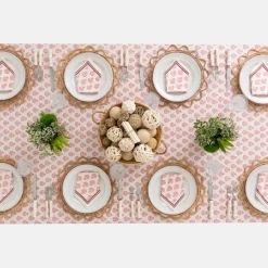 Pomegranate Inc India Hicks Home Carnation Blush Tablecloth^ Tablecloths