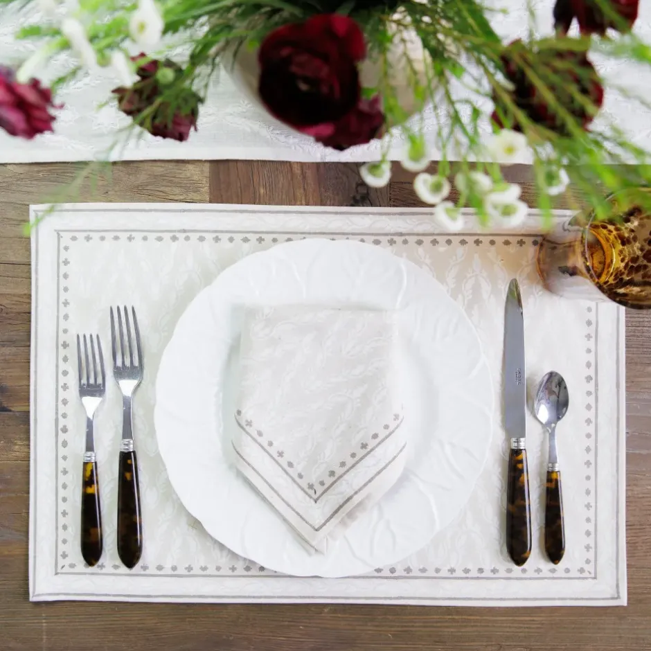 Pomegranate Inc India Hicks Home Chevron Placemats | Set of 4^ Printed Placemats