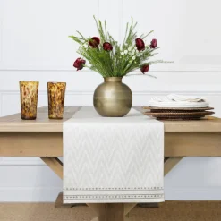 Pomegranate Inc India Hicks Home Chevron Table Runner^ Table Runners