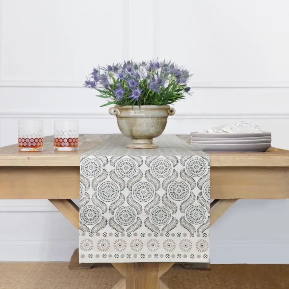 Pomegranate Inc India Hicks Home Medals & Mustaches Table Runner^ Table Runners