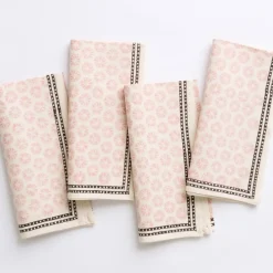 Pomegranate Inc India Hicks Home Mini Sea Biscuit Blush Napkins^ Napkins