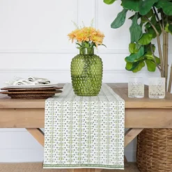 Pomegranate Inc India Hicks Home Palm Avenue Hunter Green Table Runner^ Table Runners