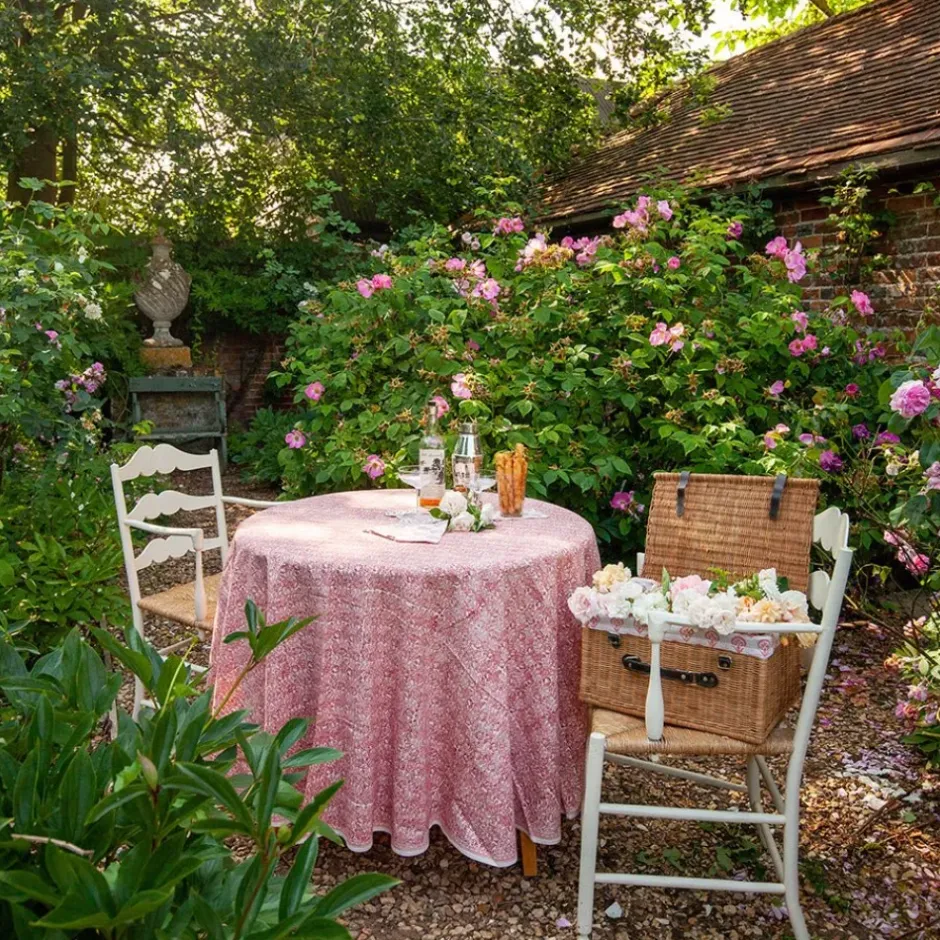 Pomegranate Inc India Hicks Home Seashell Blush Tablecloth^ Tablecloths