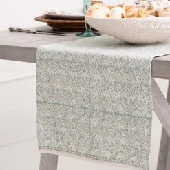 Pomegranate Inc India Hicks Home Seashell Seafoam Table Runner^ Table Runners