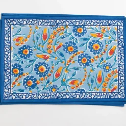 Pomegranate Inc Iznik Blue Placemat | set/4^ Printed Placemats