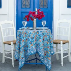 Pomegranate Inc Iznik Blue Tablecloth^ Tablecloths