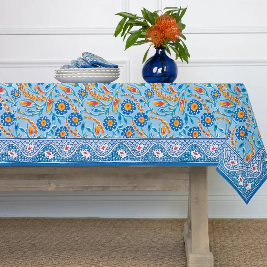 Pomegranate Inc Iznik Blue Tablecloth^ Tablecloths