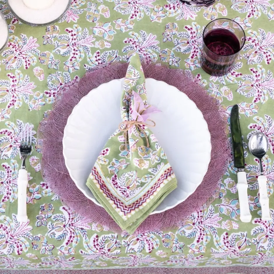 Pomegranate Inc Lavender Woven Cloud Placemat | Set of 4^ Woven Placemats