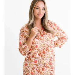 Pomegranate Inc Mila Floral Blush Pajama Top^ Loungewear & Accessories