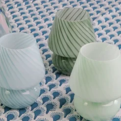 Pomegranate Inc Mint Joyful Lamp^ Candle Holders, Vases & Lamps