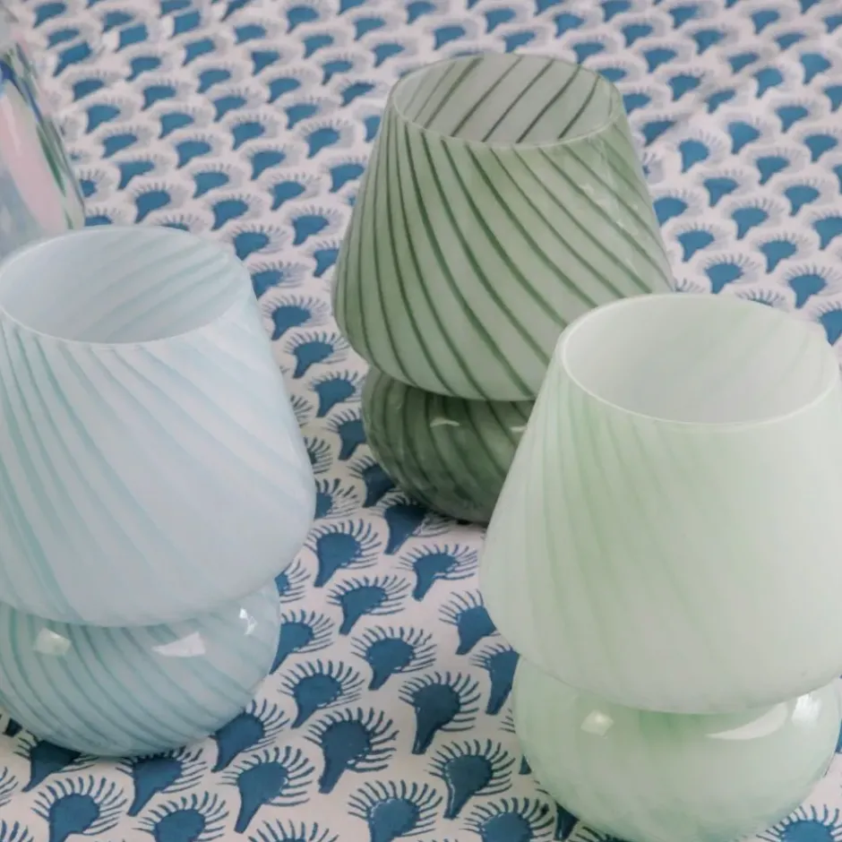 Pomegranate Inc Mint Joyful Lamp^ Candle Holders, Vases & Lamps