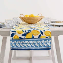 Pomegranate Inc Mod Lemon Table Runner^ Table Runners
