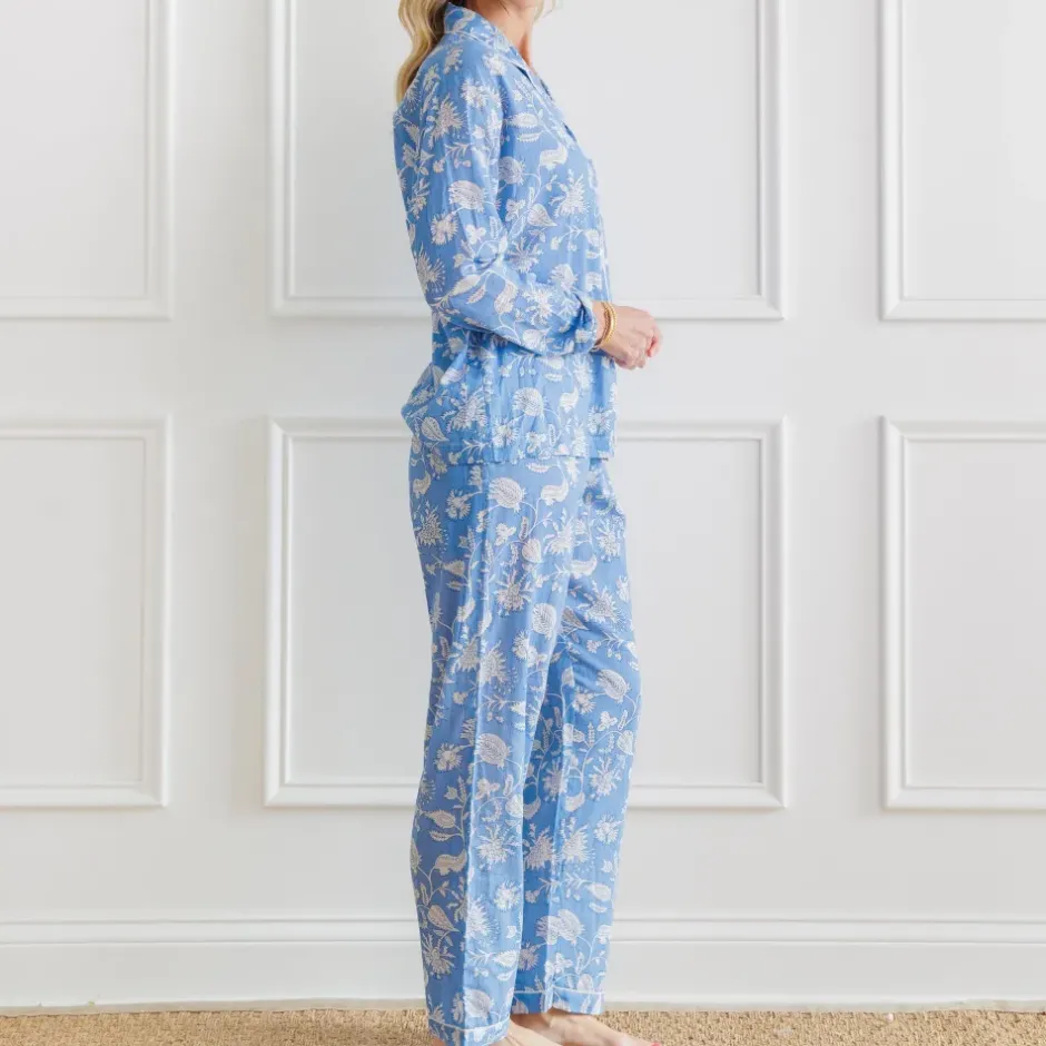 Pomegranate Inc Morning Meadow Blue Pajama Set^ Loungewear & Accessories