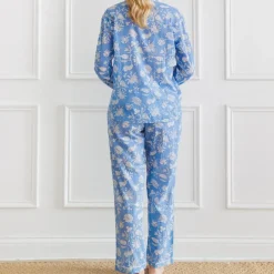 Pomegranate Inc Morning Meadow Blue Pajama Set^ Loungewear & Accessories