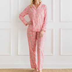 Pomegranate Inc Morning Meadow Pink Pajama Set^ Loungewear & Accessories