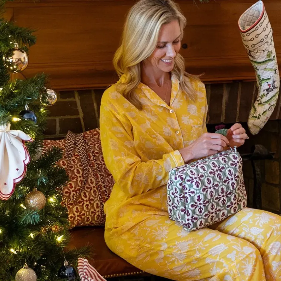 Pomegranate Inc Morning Meadow Yellow Pajama Set^ Loungewear & Accessories