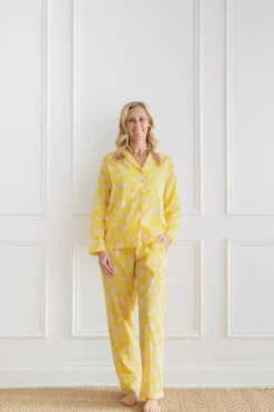 Pomegranate Inc Morning Meadow Yellow Pajama Set^ Loungewear & Accessories