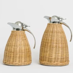 Pomegranate Inc Natural Wicker Thermos^ Serveware|Rattan, Wicker & Bamboo