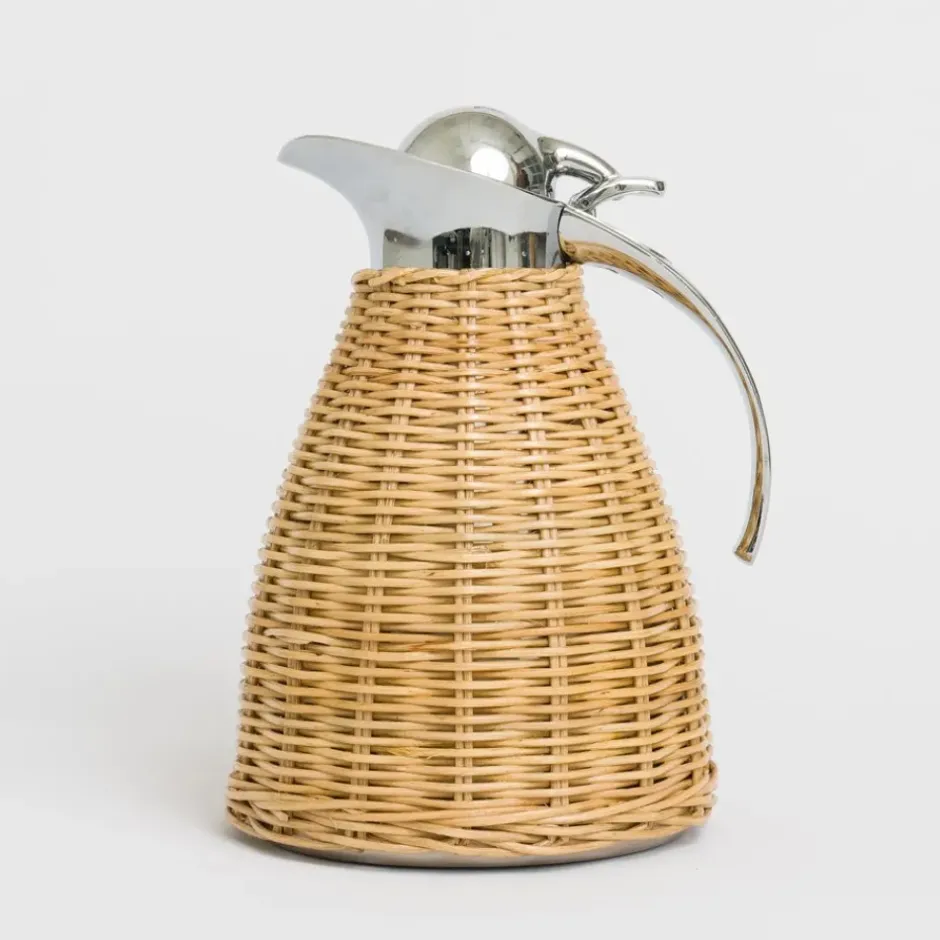 Pomegranate Inc Natural Wicker Thermos^ Serveware|Rattan, Wicker & Bamboo