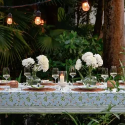 Pomegranate Inc Palms & Pineapples Tablecloth^ Tablecloths