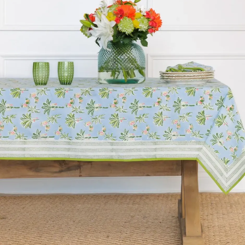 Pomegranate Inc Palms & Pineapples Tablecloth^ Tablecloths