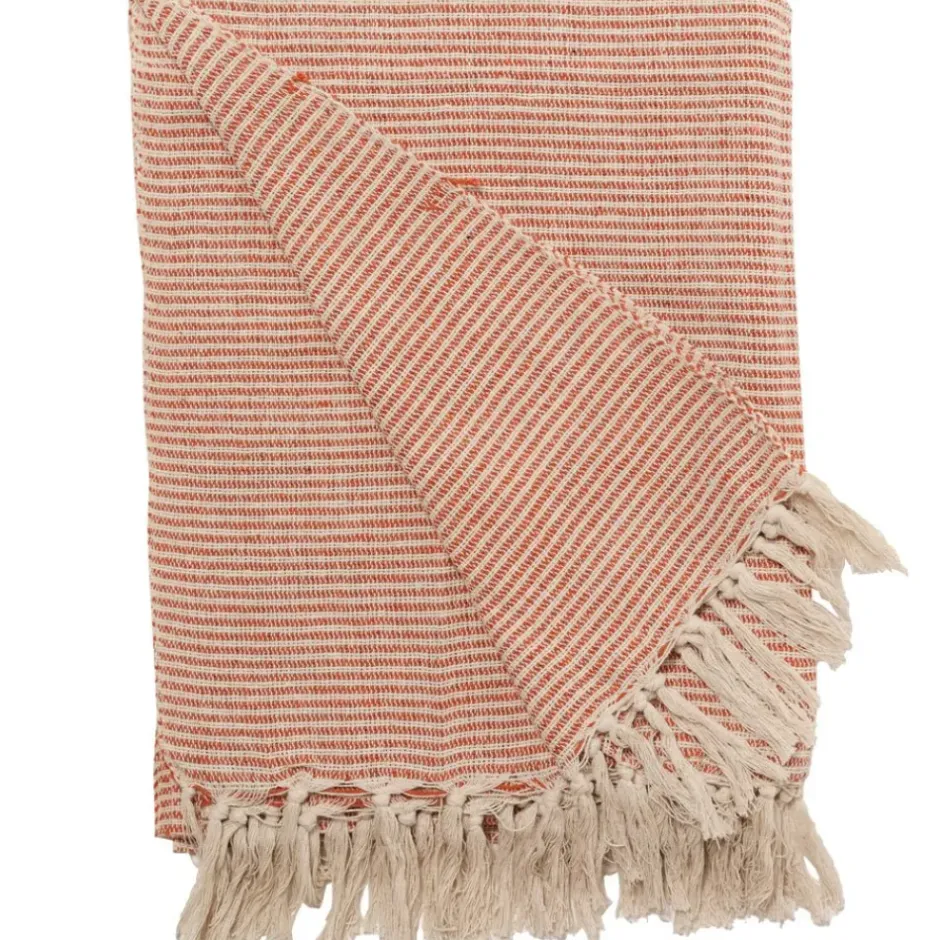 Pomegranate Inc Persimmon Woven Throw^ Quilts, Pillows & Throws