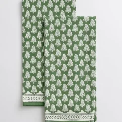 Pomegranate Inc Pom Buti Green Tea Towels^ Tea Towels