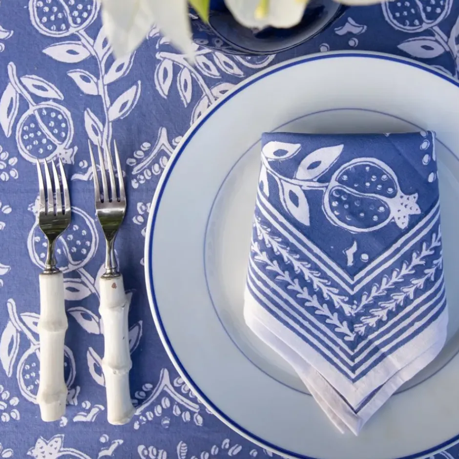 Pomegranate Inc Pomegranate Blue Napkin | Set of 4^ Napkins