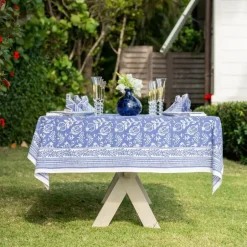 Pomegranate Inc Pomegranate Blue Tablecloth^ Tablecloths