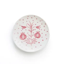 Pomegranate Inc Pomegranate Duet Rose Appetizer Plate | Set of 4^ Dinnerware