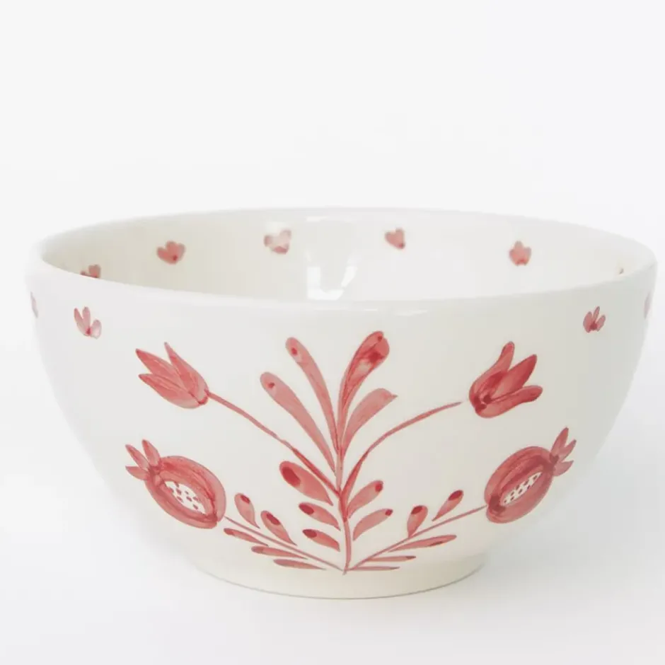 Pomegranate Inc Pomegranate Duet Rose Bowl | Set of 2^ Dinnerware