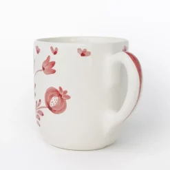 Pomegranate Inc Pomegranate Duet Rose Mug | Set of 2^ Dinnerware