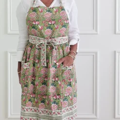 Pomegranate Inc Pomegranate Garden Wine & Rose Apron^ Aprons