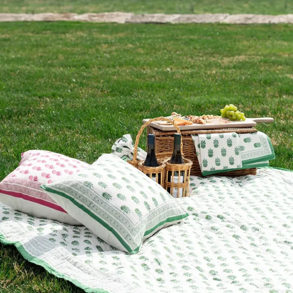 Pomegranate Inc Rosé Pillow Cover^ Quilts, Pillows & Throws