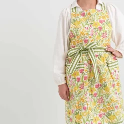 Pomegranate Inc 70s Flower Apron^ Aprons